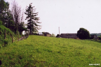 Le hameau où habitait la famille Mazeau
