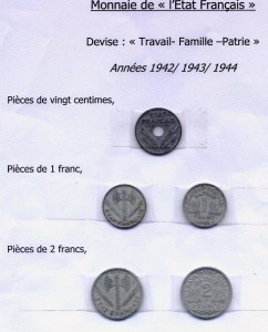 monnaie de l'état français